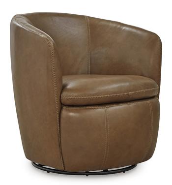 Kierreys Swivel Accent Chair - U&U Home Budget Furniture (Carteret, NJ)