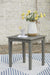 Visola Outdoor Adirondack Chair Set with End Table - U&U Home Budget Furniture (Carteret, NJ)