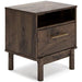 Calverson Nightstand - U&U Home Budget Furniture (Carteret, NJ)