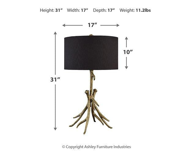Josney Lamp Set - U&U Home Budget Furniture (Carteret, NJ)