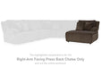 Top Tier Sectional Sofa Chaise - U&U Home Budget Furniture (Carteret, NJ)