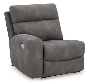 Next-Gen DuraPella Power Reclining Sectional Loveseat - U&U Home Budget Furniture (Carteret, NJ)