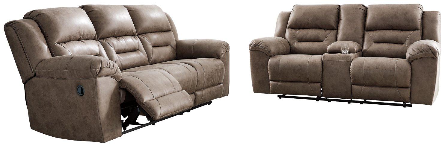 Stoneland Living Room Set - U&U Home Budget Furniture (Carteret, NJ)