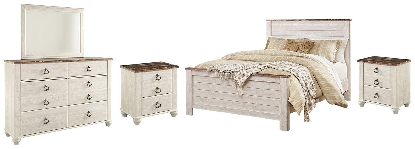 Willowton Bedroom Set - U&U Home Budget Furniture (Carteret, NJ)