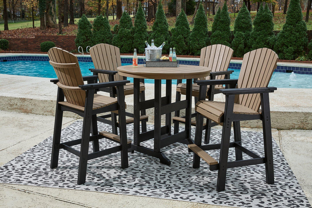 Fairen Trail Outdoor Dining Set - U&U Home Budget Furniture (Carteret, NJ)