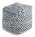 Chevron Pouf - U&U Home Budget Furniture (Carteret, NJ)