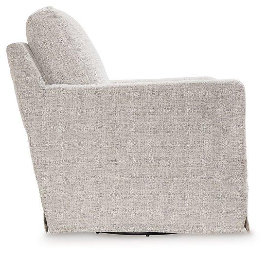 Nenana Next-Gen Nuvella Swivel Glider Accent Chair - U&U Home Budget Furniture (Carteret, NJ)
