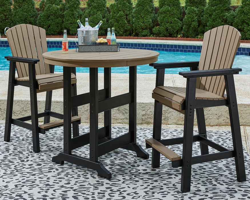 Fairen Trail Outdoor Dining Set - U&U Home Budget Furniture (Carteret, NJ)