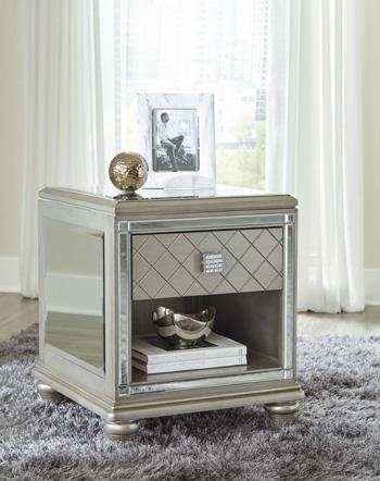 Chevanna End Table - U&U Home Budget Furniture (Carteret, NJ)