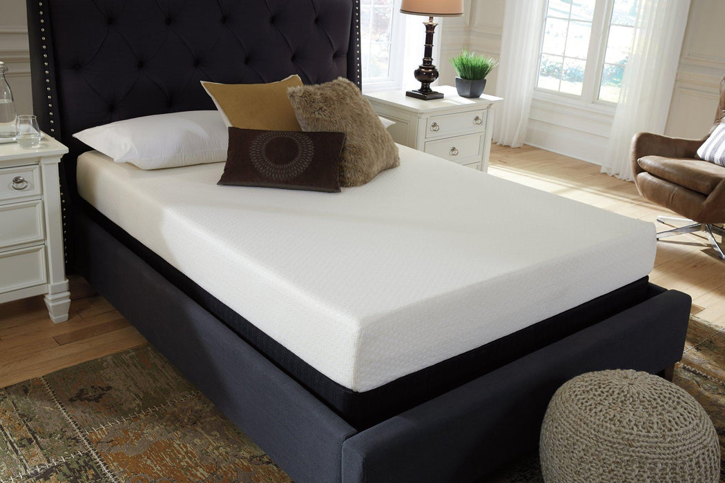 Chime 8 Inch Memory Foam Mattress in a Box - U&U Home Budget Furniture (Carteret, NJ)