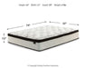 Chime 12 Inch Hybrid Mattress in a Box - U&U Home Budget Furniture (Carteret, NJ)