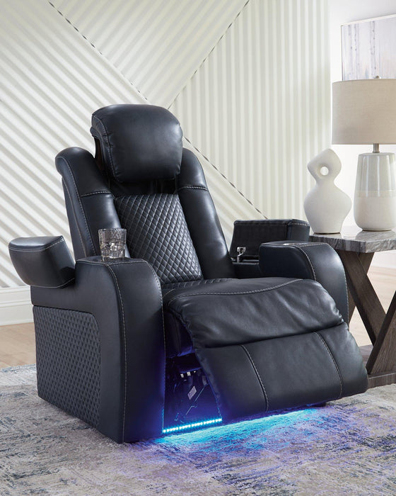 Fyne-Dyme Power Recliner - U&U Home Budget Furniture (Carteret, NJ)