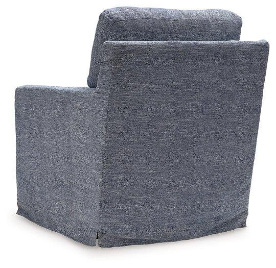 Nenana Next-Gen Nuvella Swivel Glider Accent Chair - U&U Home Budget Furniture (Carteret, NJ)