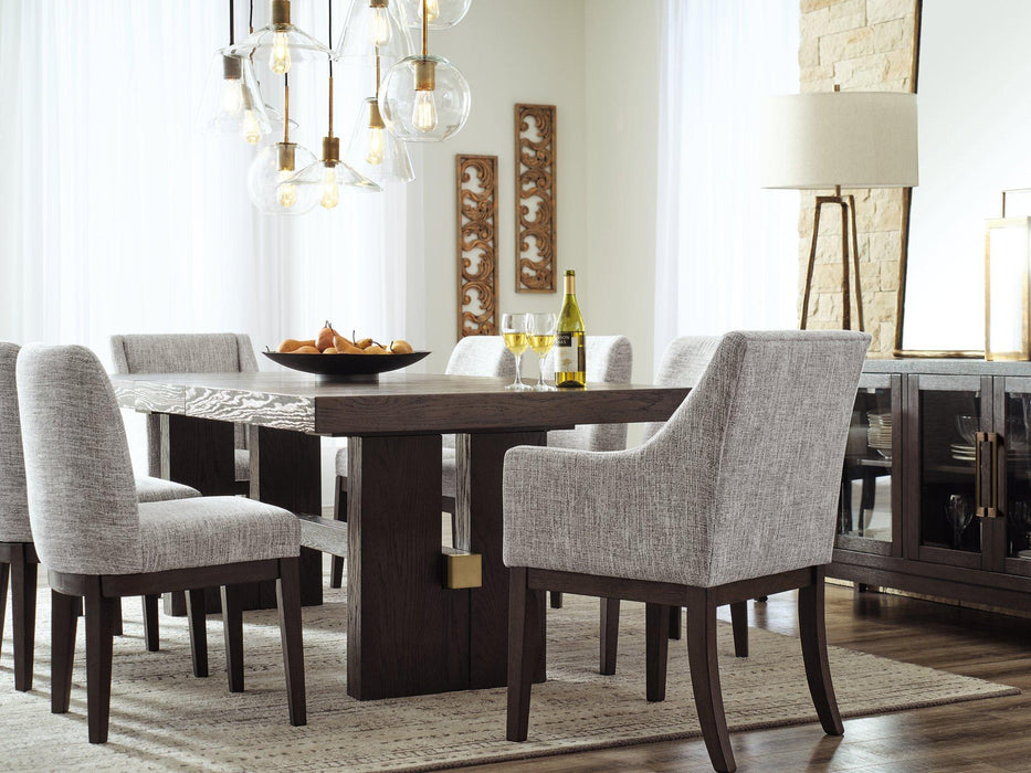 Burkhaus Dining Room Set - U&U Home Budget Furniture (Carteret, NJ)