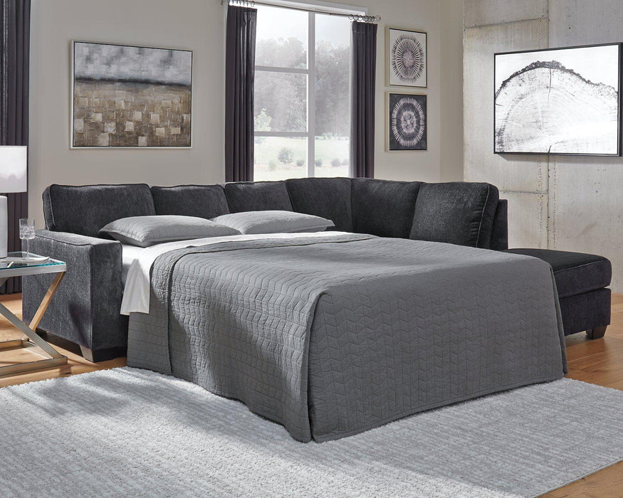 Altari Sleeper Sectional with Chaise - U&U Home Budget Furniture (Carteret, NJ)