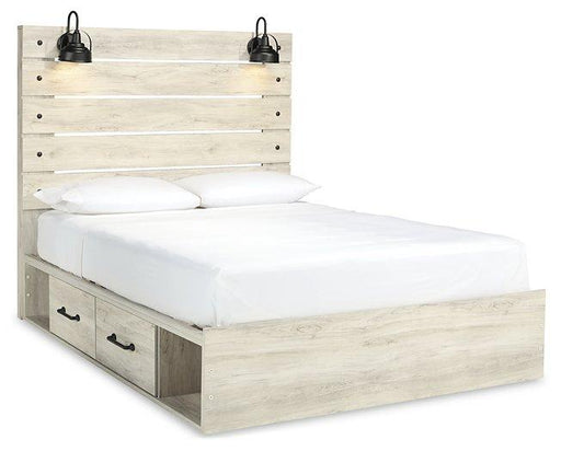 Cambeck Bed with 2 Storage Drawers - U&U Home Budget Furniture (Carteret, NJ)