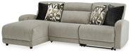 Colleyville Power Reclining Sectional with Chaise - U&U Home Budget Furniture (Carteret, NJ)