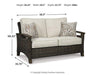 Paradise Trail Outdoor Seating Set - U&U Home Budget Furniture (Carteret, NJ)