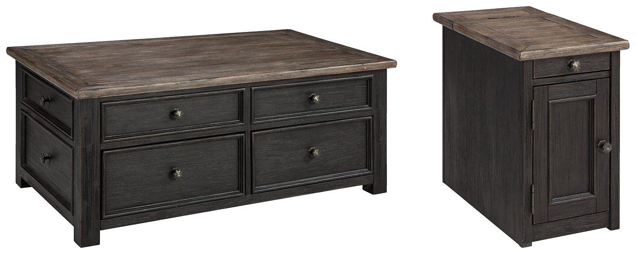 Tyler Creek Table Set - U&U Home Budget Furniture (Carteret, NJ)