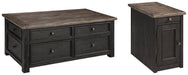Tyler Creek Table Set - U&U Home Budget Furniture (Carteret, NJ)