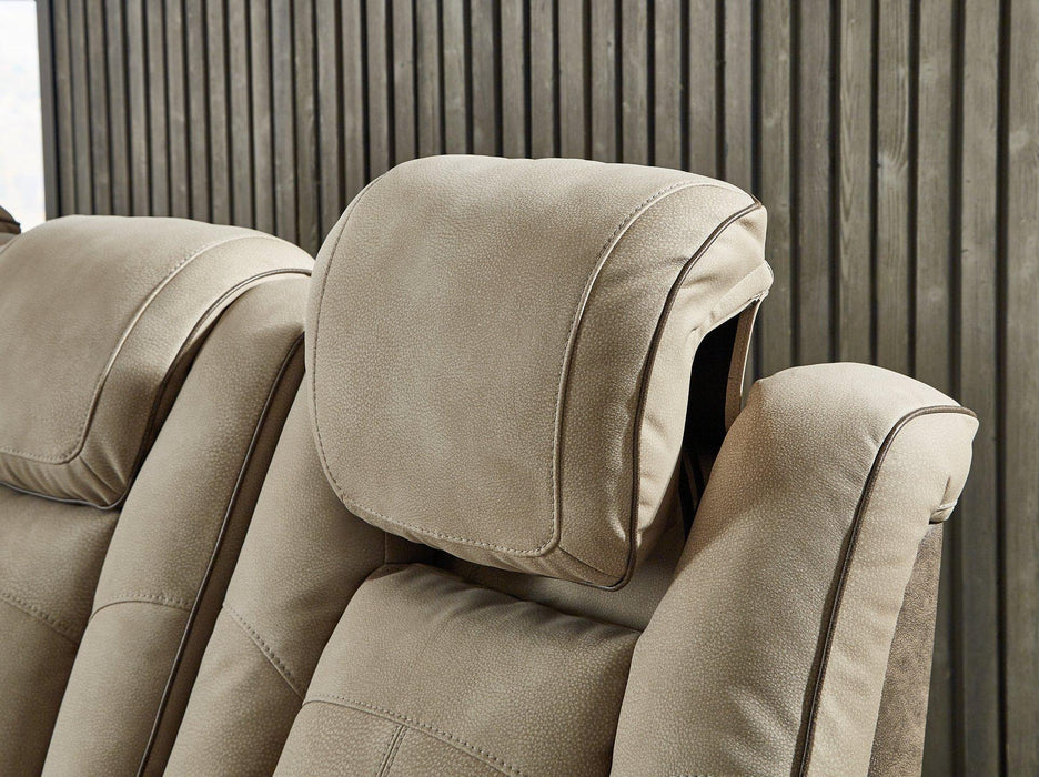 Next-Gen DuraPella Power Reclining Loveseat with Console - U&U Home Budget Furniture (Carteret, NJ)