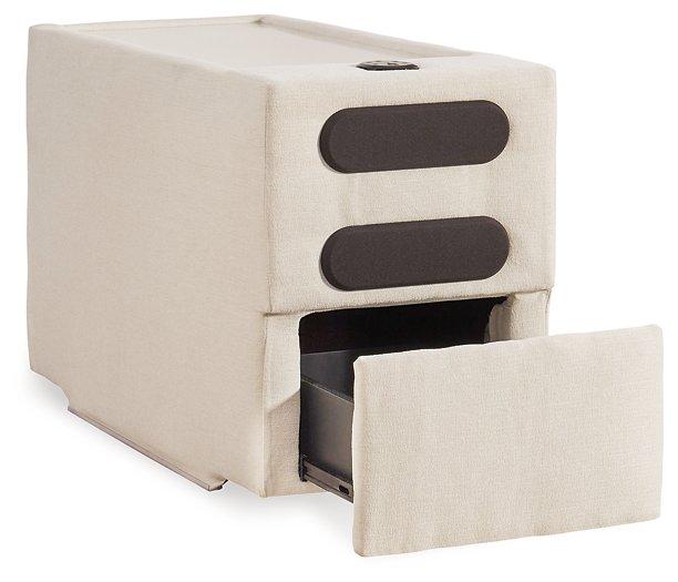 Modmax Balanced Sectional with Audio and Storage Consoles - U&U Home Budget Furniture (Carteret, NJ)