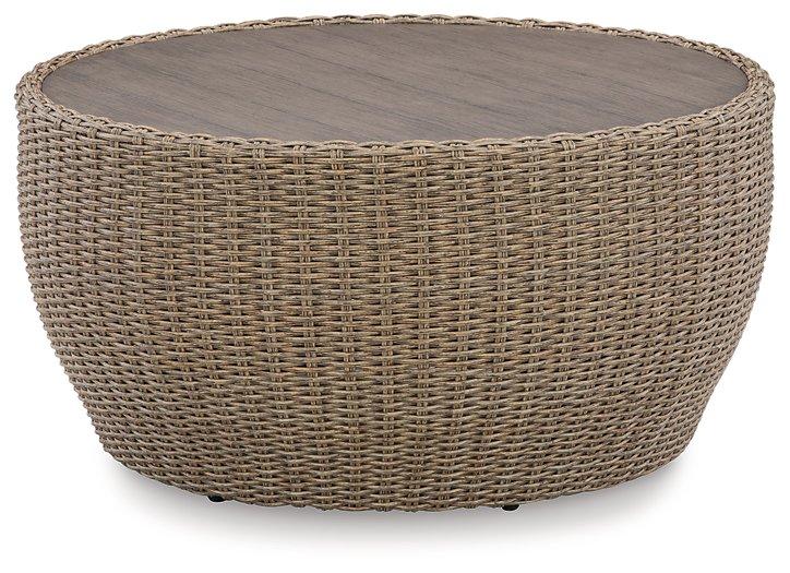 Danson Outdoor Occasional Table Set - U&U Home Budget Furniture (Carteret, NJ)