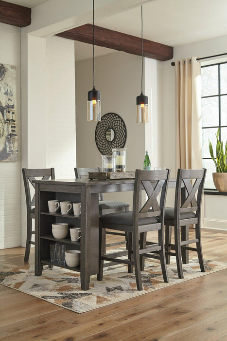 Caitbrook Counter Height Dining Package - U&U Home Budget Furniture (Carteret, NJ)