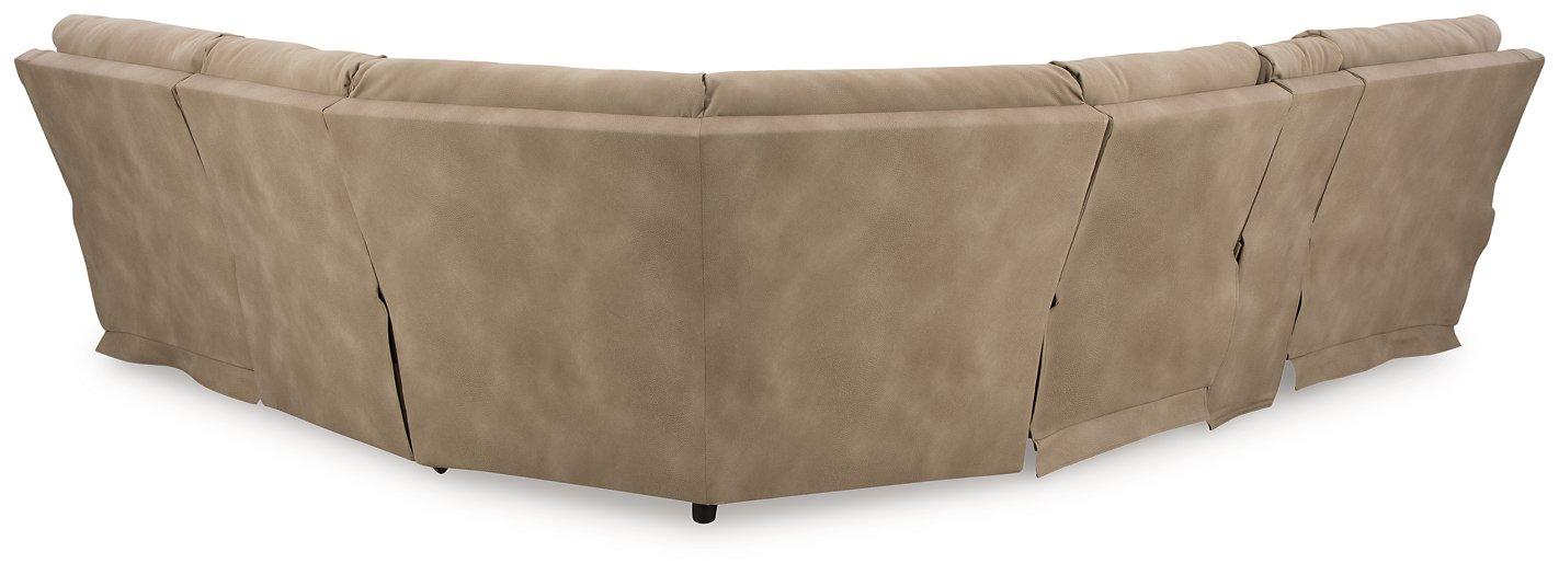 Next-Gen DuraPella Power Reclining Sectional - U&U Home Budget Furniture (Carteret, NJ)