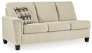 Abinger 2-Piece Sectional with Chaise - U&U Home Budget Furniture (Carteret, NJ)