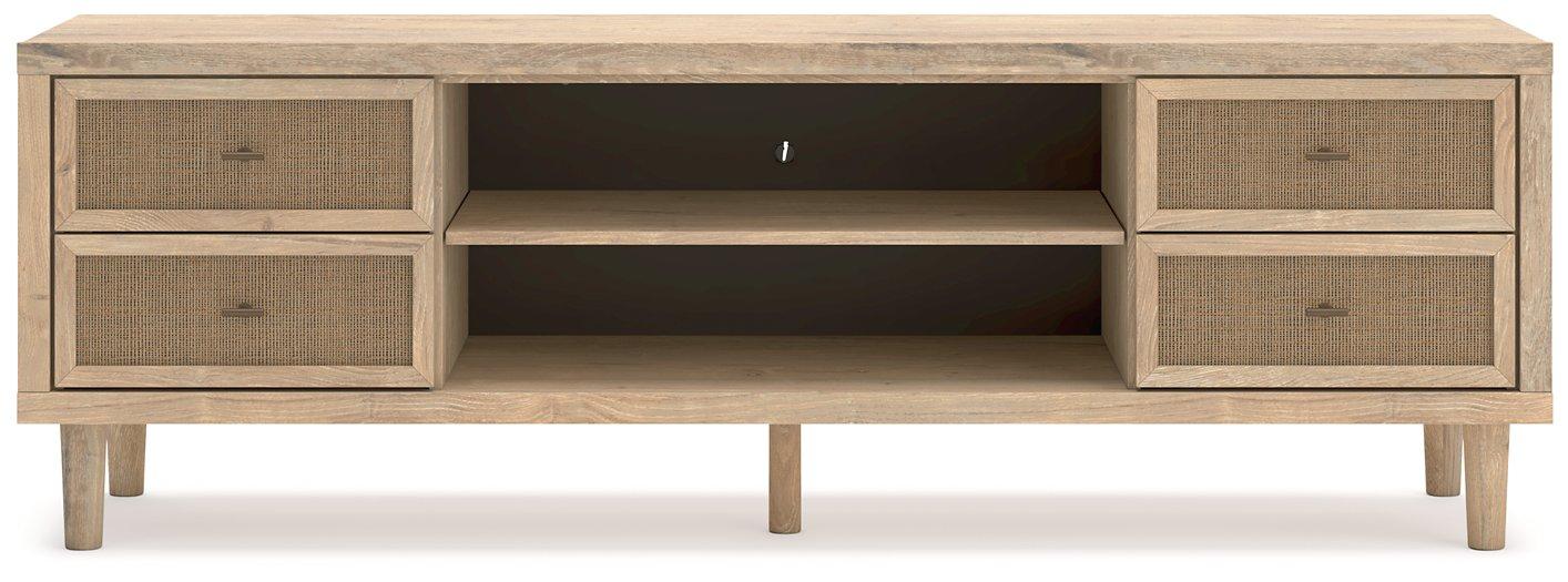 Cielden 72" TV Stand with Electric Fireplace - U&U Home Budget Furniture (Carteret, NJ)