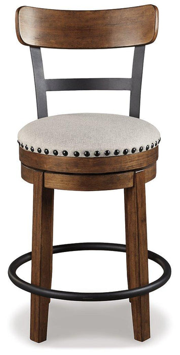 Valebeck Counter Height Bar Stool - U&U Home Budget Furniture (Carteret, NJ)