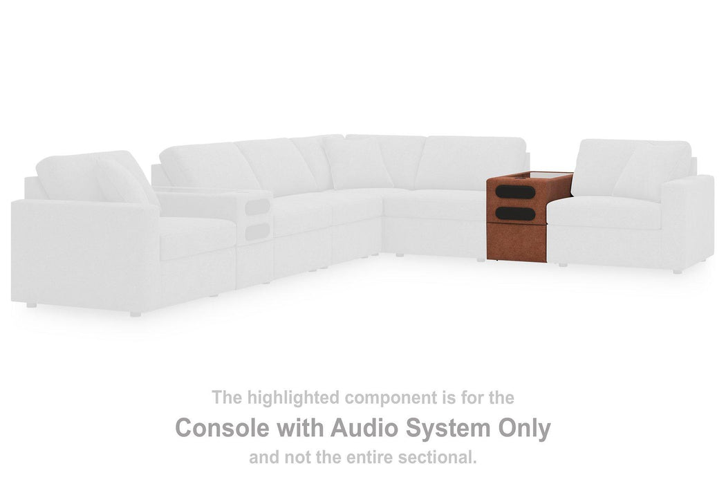 Modmax 5 Piece Sectional with Audio Console - U&U Home Budget Furniture (Carteret, NJ)