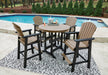 Fairen Trail Outdoor Dining Set - U&U Home Budget Furniture (Carteret, NJ)