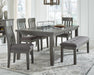 Hallanden Dining Room Set - U&U Home Budget Furniture (Carteret, NJ)