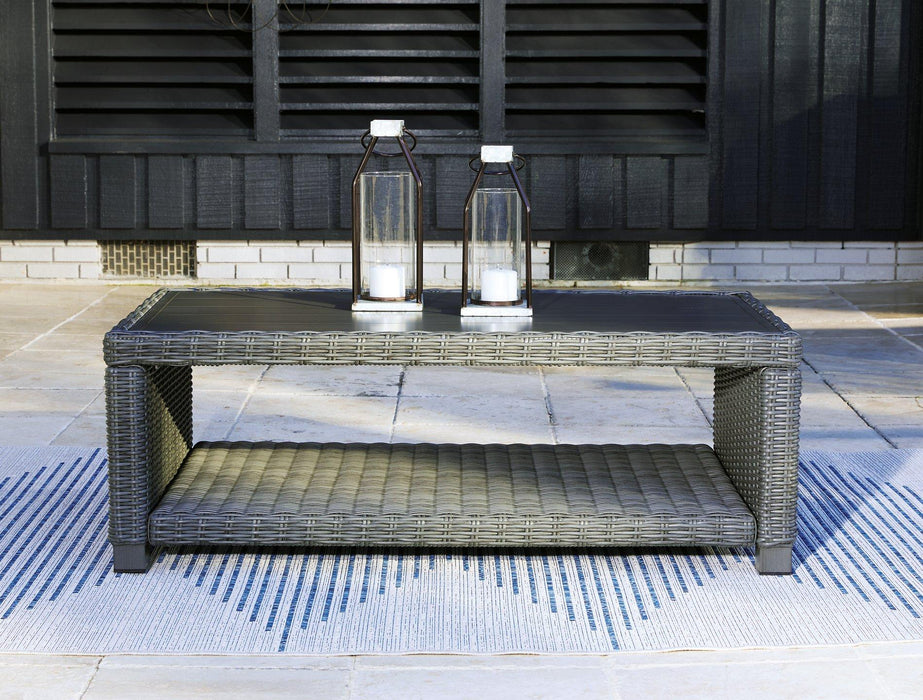 Elite Park Outdoor Occasional Table Set - U&U Home Budget Furniture (Carteret, NJ)
