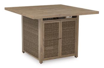 Walton Bridge Outdoor Dining Set - U&U Home Budget Furniture (Carteret, NJ)