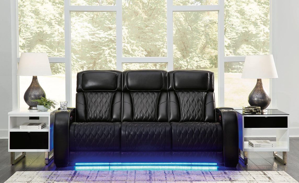 Boyington Power Reclining Sofa - U&U Home Budget Furniture (Carteret, NJ)