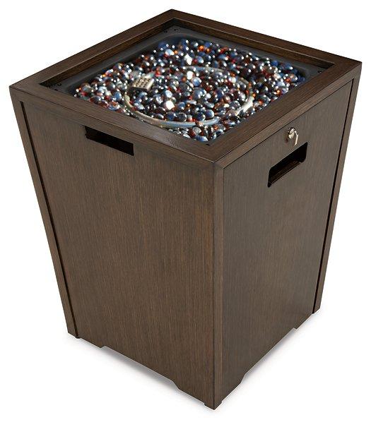 Rodeway South Fire Pit - U&U Home Budget Furniture (Carteret, NJ)