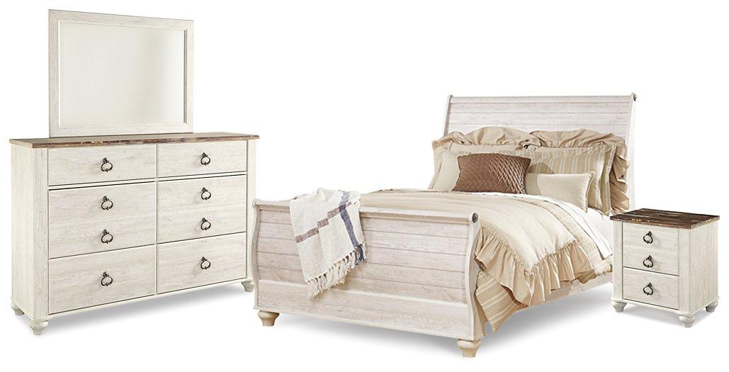 Willowton Bedroom Set - U&U Home Budget Furniture (Carteret, NJ)
