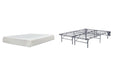 10 Inch Chime Memory Foam Mattress Set - U&U Home Budget Furniture (Carteret, NJ)