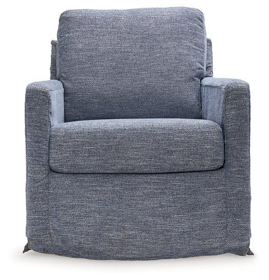 Nenana Next-Gen Nuvella Swivel Glider Accent Chair - U&U Home Budget Furniture (Carteret, NJ)