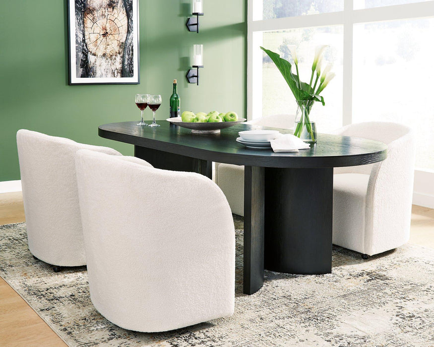 Rowanbeck Dining Package - U&U Home Budget Furniture (Carteret, NJ)