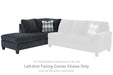 Abinger 2-Piece Sectional with Chaise - U&U Home Budget Furniture (Carteret, NJ)
