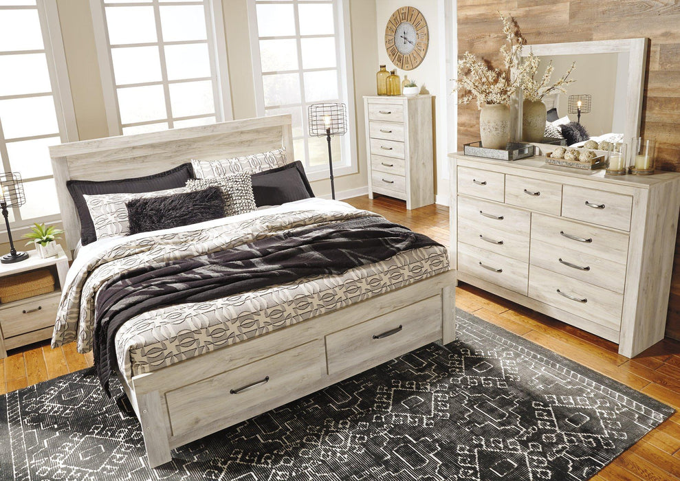 Bellaby Bed with 2 Storage Drawers - U&U Home Budget Furniture (Carteret, NJ)
