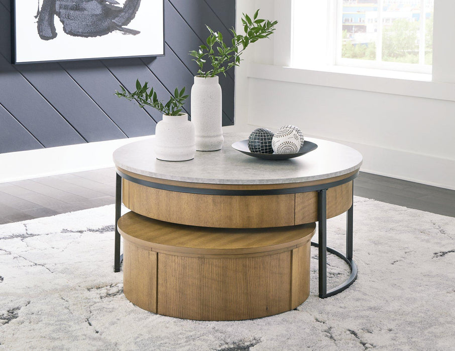 Fridley Occasional Table Set - U&U Home Budget Furniture (Carteret, NJ)