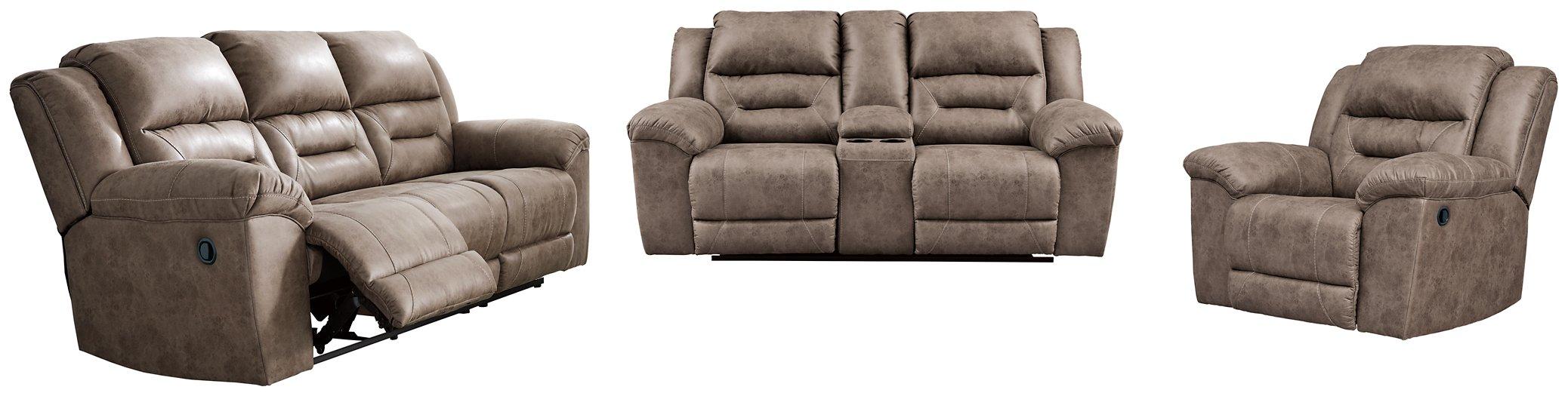 Stoneland Living Room Set - U&U Home Budget Furniture (Carteret, NJ)