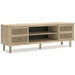 Cielden 72" TV Stand with Electric Fireplace - U&U Home Budget Furniture (Carteret, NJ)