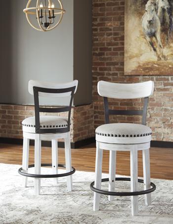 Valebeck Counter Height Bar Stool - U&U Home Budget Furniture (Carteret, NJ)