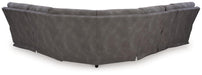 Next-Gen DuraPella Power Reclining Sectional - U&U Home Budget Furniture (Carteret, NJ)